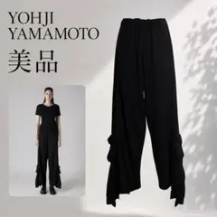 yohji yamamoto 26ss ランダム太タックパンツ - メルカリ