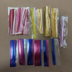 プラスチック製ラッピングリボンセット