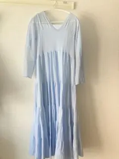 SNIDEL ニットティアードワンピース