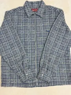 2025年最新】supreme Boucle Zip Up Shirtの人気アイテム - メルカリ