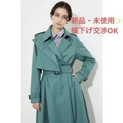 新品✨【rienda】トレンチコート ウエストベルト付き