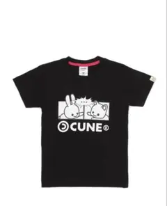 CUNE キッズ Tシャツ 黒のサムネイル
