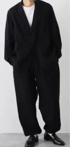 MAATEE&SONS SILK NEL セットアップ 2 タグ付 MAATEE&SONS 】 店頭 10/31 WEB 11/3 20:00～ ダブルGATHERED JK SILK