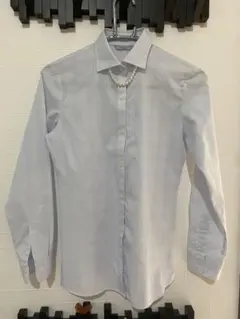 LES MURS ストライプ長袖シャツ