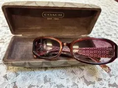 m*a様 COACH 薄いピンクレンズ サングラスのサムネイル