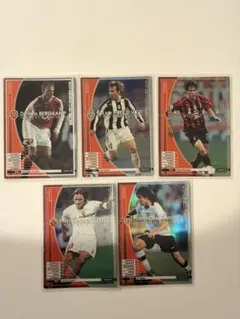 サッカートレーディングカードセット