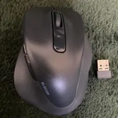 エレコムEX-G ワイヤレスマウス Mサイズ M-XGM30DBSKBK 静音