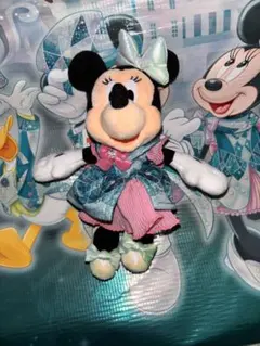ぬいぐるみバッジ ミニー東京ディズニーシー25th スパークリング