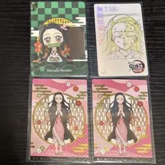 鬼滅の刃　竈門禰豆子　ポップマート　銀だこ　ムービーチケット風コレクションカード