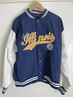 BACK NUMBER スタジャン Lサイズ ネイビー/ホワイト