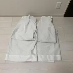 ホワイト レースカーテン 2枚セット
