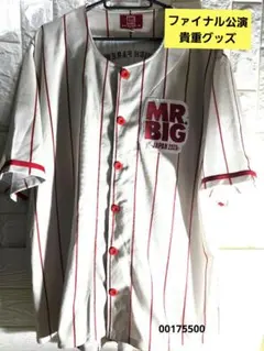★ファン必見★2023年★ファイナル来日ツアー★Mr BIG★ベースボールシャツ ☆ファン必見☆2023年☆ファイナル来日ツアー☆Mr BIG☆ベースボール