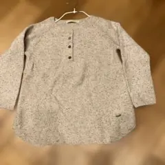 CROCODILE アイボリー長袖 ニット M