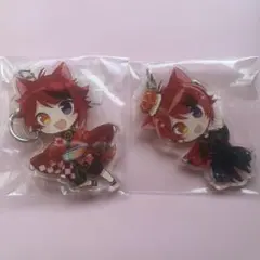 すとぷり 莉犬 アクリルキーホルダー2点セット