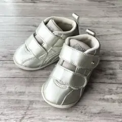 asics ベビーシューズ シルバー 12.5cm