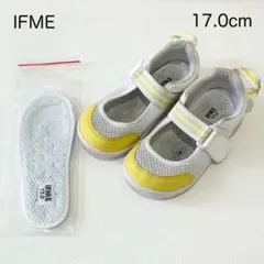 IFME イフミー 上靴 上履き 17.0cm 黄色 イエロー 幼稚園 保育園