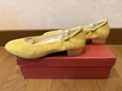 REGAL スエード イエロー フラットシューズ 23cmのサムネイル