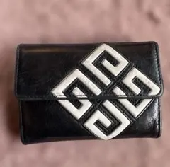 GIVENCHY幾何学模様のレザー二つ折り財布のサムネイル