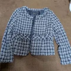 DRESKIP ツイードジャケットとスカートセット