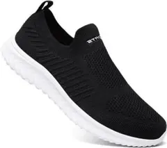 スニーカー スリッポン レディース シューズ ウォーキングシューズ 超軽量 新品