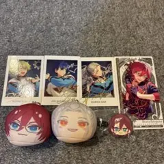 乱凪砂 巴日和 漣ジュン 七種茨 紙類・もちマス・前髪クリップ8点まとめ売り