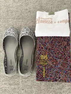 melissa×campana メリッサ　シルバーサEU34/35 22cm前後のサムネイル