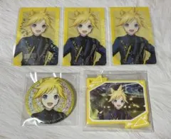 プロセカ あんスタコラボ クリアエピカ グリ缶 ラバーキーホルダー【鏡音レン】