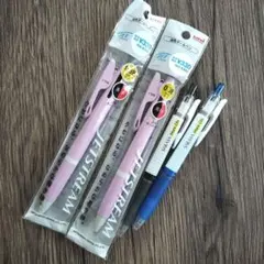 JETSTREAM2色ボールペン SARASA MarkOn ペン4本セット