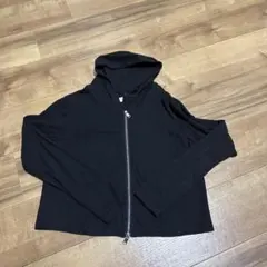 MOCHA ジップアップパーカー キャミソール セット ブラック
