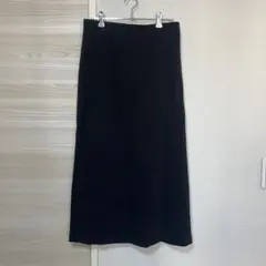 ブラック タイトスカート スリットあり