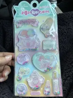 韓国限定 ウォーターシール キキララ サンリオ公式