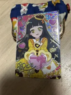 ひみつのアイプリ 6弾 バレンタインレターイエロー 星4 サイン カード