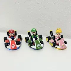 マリオカート　マリオ　ピーチ　ルイージ　プルバックカー