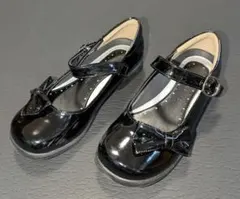 子供靴 黒フォーマルシューズ 19.5-20.0センチ