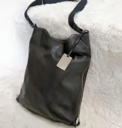 【美品】フルラ FURLA 2way ショルダーバッグ 本革 A4 ブラック
