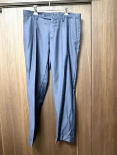 マルタン・マルジェラここのえタグ ウール シャンブレー BLUE