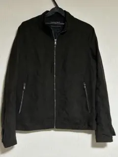 ZARA MAN ザラマン　フェイクスエード　ブルゾン　ライトジャケット