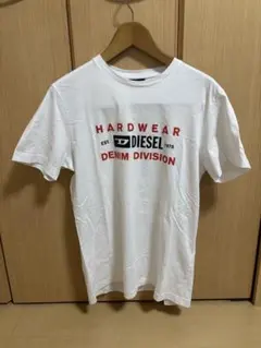 DIESEL プリント ホワイト Tシャツ