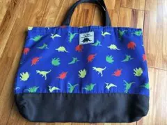 恐竜柄トートバッグ