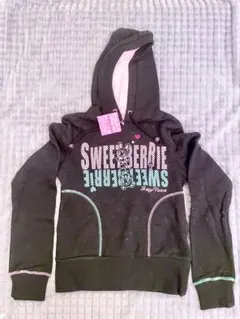 メゾピアノ ブラック ベリエちゃん パーカー 入手困難