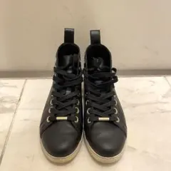 【美品】jimmy choo ハイカットスニーカー