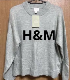 H&M ビーズニット XS ライトグリーン
