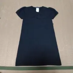 アニエスベー 半袖ワンピース 10ans 黒