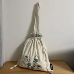 【美品】カルディ エコバッグ トートバッグ　KALDI 巾着