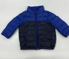 UNIQLO ダウンジャケット 80cm 青/ネイビー