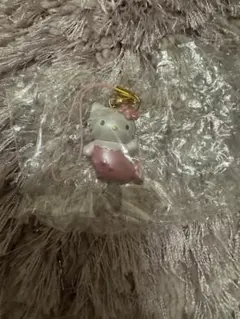 ハローキティ　トレーディングマスコットストラップ マーメイド　ピンク