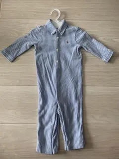 Ralph Lauren ストライプロンパース