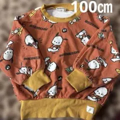 サンリオ　ポチャッコ裏毛トレーナー100㎝