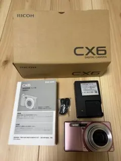 【ジャンク品】RICOH CX6 本体 コンパクトデジタルカメラのサムネイル