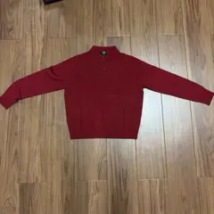 UNIQLO メリノポロセーター XLサイズ レッド